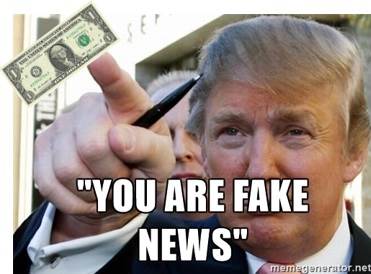 You are fake news You are fake news